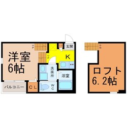 （仮称）西区平出町（3）コーポの物件間取画像